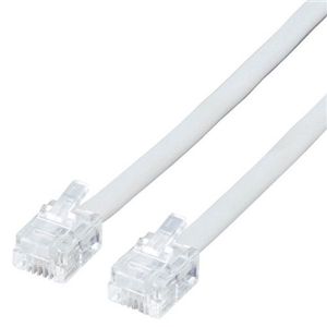 エレコム ツイスト&シールドモジュラケーブル 3.0m MJ-3TS