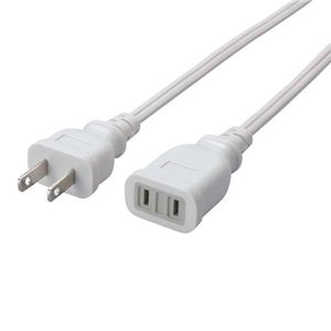エレコム 2ピンプラグ電源延長コード T-E2230