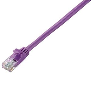 エレコム プロテクタ付 Gigabit(カテゴリー6) LANケーブル(ストレート/5m/パープル) LD-GP/PU5