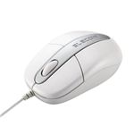 エレコム USB/PS/2対応 オプティカル ホイールマウス(ホワイト) M-M1UP2RWH