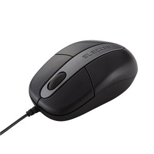 エレコム USB対応 ホイールマウス(ブラック) M-M1UBK