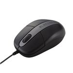 エレコム USB対応 ホイールマウス(ブラック) M-M1UBK