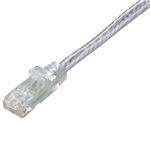 エレコム プロテクタ付 Gigabit(カテゴリー6) LANケーブル(ストレート/3m/クリアホワイト) LD-GP/CW3
