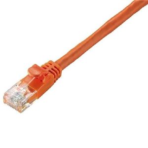 エレコム プロテクタ付 Gigabit(カテゴリー6) LANケーブル(ストレート/10m/オレンジ) LD-GP/DR10