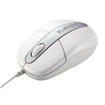 エレコム USB/PS/2対応 オプティカル ホイールマウス ラージサイズ(ホワイト) M-M2UP2RWH