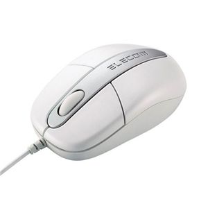 エレコム PS/2対応 ホイールマウス ラージサイズ(ホワイト) M-M2P2WH