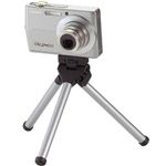 エレコム ポケットサイズデジタルカメラスタンド シルバー DGT-010SV