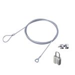 エレコム ダイヤル式(3桁)ノートパソコン&マウスセキュリティロック ESL-10R