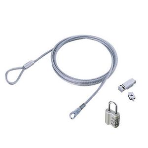 エレコム ダイヤル式(3桁)シリアルポート対応セキュリティロック ESL-12R