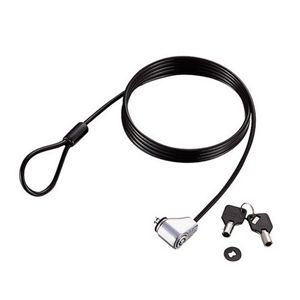 エレコム ワンプッシュ取り付け式シリンダ錠タイプセキュリティロック ESL-7R