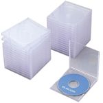 エレコム CD/DVDケース 標準 1枚収納30パック(クリア) CCD-030LCR