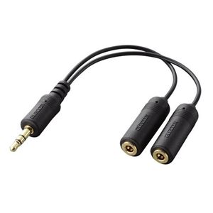 エレコム iPod用オーディオ・ビデオケーブル (ブラック) IPC-AS/BK