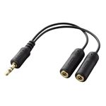 エレコム iPod用オーディオ・ビデオケーブル (ブラック) IPC-AS/BK