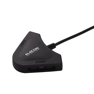 エレコム USBtoPSゲームパッドコンバータ 2ポート(ブラック) JC-PS102UBK