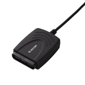 エレコム USBtoPSゲームパッドコンバータ 1ポート(ブラック) JC-PS201UBK