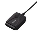 エレコム USBtoPSゲームパッドコンバータ 1ポート(ブラック) JC-PS201UBK