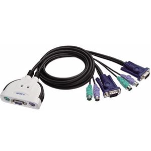 エレコム PS/2パソコン切替器 KVM-KP2N