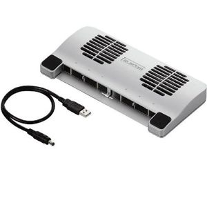 エレコム ノートパソコン冷却台<B5サイズノートPC対応> SX-CL02MSV