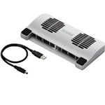 エレコム ノートパソコン冷却台<B5サイズノートPC対応> SX-CL02MSV