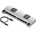 エレコム ノートパソコン冷却台<A4サイズノートPC対応> SX-CL03MSV