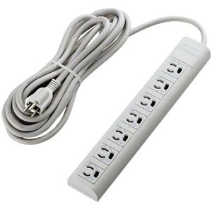 エレコム ぬけ止めマグネット雷タップ 5M スイッチなし T-Y055NDA