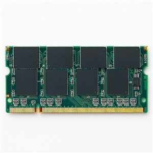 エレコム ノートパソコン用メモリモジュール 200pin DDR333(PC2700) DDR-SDRAM S.O.DIMM 1GB ED333-N1G