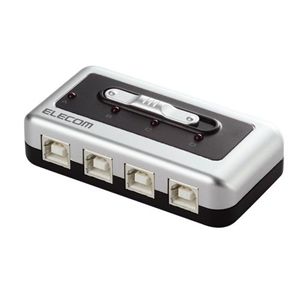 エレコム USB2.0対応切替器<4回路> U2SW-T4