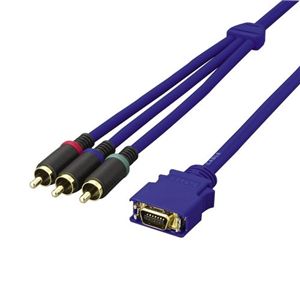 エレコム D端子/コンポーネントビデオケーブル 0.5m DH-DC05