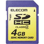 エレコム SDHCカード 4GB MF-FSDH04G