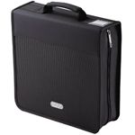 エレコム CD/DVDウォレット 240枚収納 ブラック CCD-W240BK