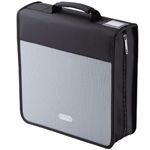 エレコム CD/DVDウォレット 240枚収納 グレー CCD-W240GY