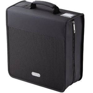 エレコム CD/DVDウォレット 320枚収納 ブラック CCD-W320BK