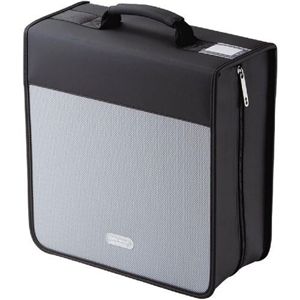 エレコム CD/DVDウォレット 320枚収納 グレー CCD-W320GY