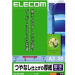 エレコム インクジェットプリンタ用紙 厚手 つやなし A3 20枚 EJK-SAA320