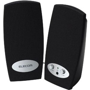 エレコム 5.2W高音質スピーカ(ブラック) MS-87BK