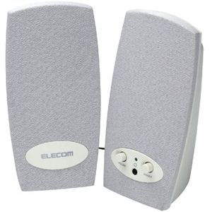 エレコム 5.2W高音質スピーカ(ホワイト) MS-87WH