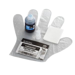 エレコム 詰め替えインク ブラザー用<シアン> THB-09C4