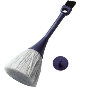 エレコム ダブルブラシ 静電気除去タイプ (ブルー) KBR-005BU