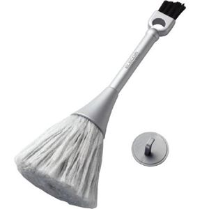 エレコム ダブルブラシ 静電気除去タイプ (シルバー) KBR-005SV