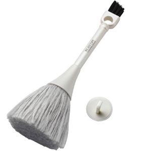 エレコム ダブルブラシ 静電気除去タイプ (ホワイト) KBR-005WH