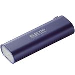 エレコム コンパクト収納ブラシ 静電気除去タイプ (ブルー) KBR-007BU