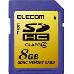エレコム SDHCメモリカード 8GB MF-FSDH08G