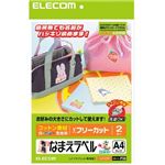 エレコム アイロンプリントペーパー A4サイズ コットンタイプ 白・カラー生地用 2枚入り EJP-CTP1
