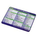 エレコム Excel用ショートカットキー表マウスパッド MP-103BU