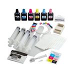 エレコム エプソンインクジェットプリンタ専用詰め替えインク 3回詰め替えタイプ(6色) THE-35KIT