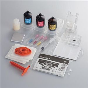 エレコム HPインクジェットプリンタ専用詰め替えインク 1回使い切りタイプ(S・M・Y) THH-134