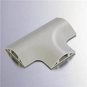 エレコム 床用モール T字分岐 両面テープ付/幅60mm(ベージュ) LD-GAT47A