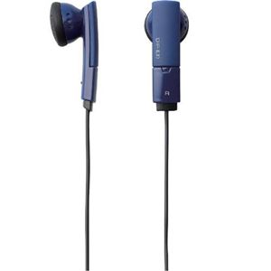 エレコム インナーイヤーヘッドホン(ダークブルー) EHP-IE10BUD