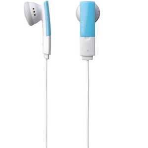エレコム インナーイヤーヘッドホン(ライトブルー) EHP-IE10BUL