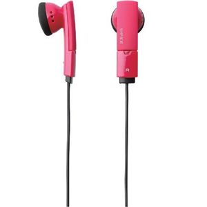 エレコム インナーイヤーヘッドホン(レッド) EHP-IE10RD